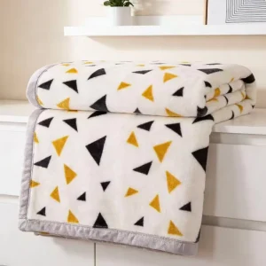 Premium Raschel Bed Blanket Super Soft Heavy Plush Warm Printed Polyester Blanket for Winter Factory Comfort Quality