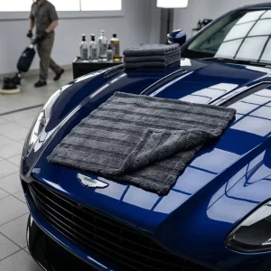 Premium Ribbed Twisted Loop Microfiber Car Drying Towel Ultra Thick Super Absorbent Wash Cloth for Auto Detailing Specialist