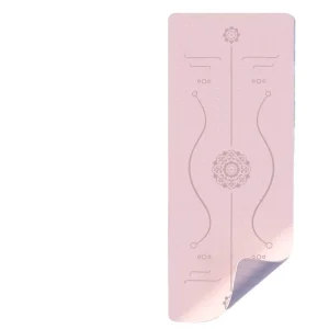 Premium Shock Absorbing Sound Insulation Anti Slip 8mm Thick TPE Yoga Mat for Home Fitness and Yoga Practice Use