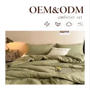 Premium Soft Microfiber 3PC Comforter Set Lightweight Quilted Bed Set with 2 Pillow Shams Wrinkle & Fade Resistant Bedding