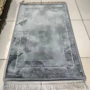 Premium Thick Prayer Mat Machine Woven Cotton Non Slip & Waterproof for Home Mosque Ramadan Eid Luxury Islamic Carpet