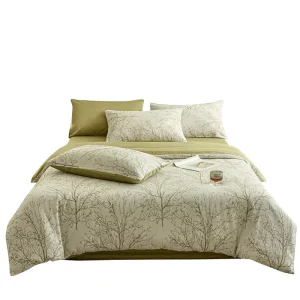 Premium Upgraded Triple Layer Gauze Cotton Bed Linen Breathable 100% Cotton Bedding Set Suitable for All Seasons