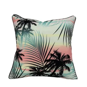 Pretty Colorful Unique Outdoor Throw Pillow Beach bounty Tropical Scatter Pillow Cushion Home Decorative