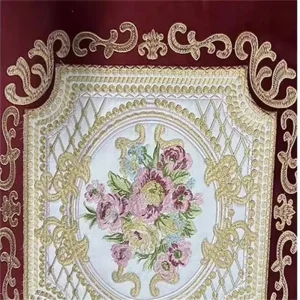 Pretty Pattern Customized Stain Repellent 100% Polyester Home Textile Luxury Sofa Fabric Upholstery