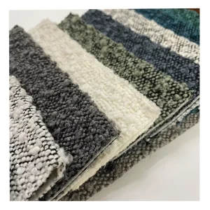 Price 100% Polyester Weft Knitted Boucle Fabric Upholstery Sofa Fabric Boucle Fabric Wide
