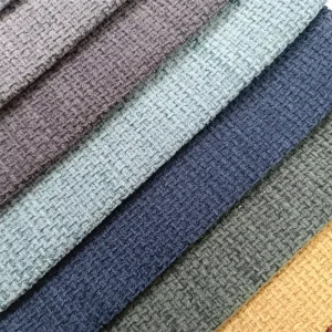 Price Fashion Microfiber Chenille Fabric 100% Polyester Woven Chenille Chunky Yarn Sofa Fabric for Home Textile