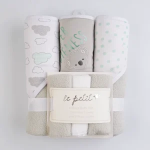 Price Hooded Towel + Washcloth 6pc Bath Set Baby Hooded Towel and Washcloth