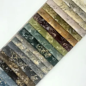 Printed 100% Polyester Microfiber Water Resistant Breathable Velvet Upholstery Fabric for Home Textile Dining Accessories