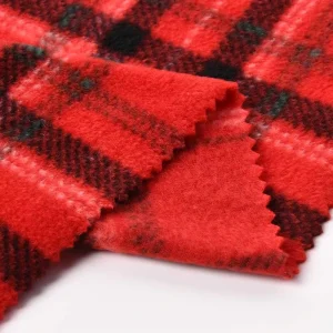 Printed 100% Polyester Polar Fleece Fabric Double Brushed 180gsm 61 Inch for Garment Jacket
