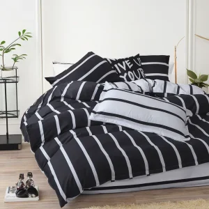 Printed 3 Pcs 4pcs Microfiber Polyester Queen king Size Bed Duvet Quilt Comforter Cover Bedsheets Bedding Sets with Pillowcase