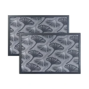 Printed Design Logo Mat Outdoor Elastic Mesh TPE Backing Door Mat
