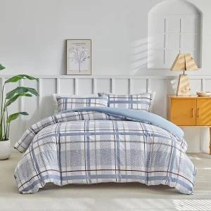 Printed Duvet Cover Pillowcases 3 Pcs Set