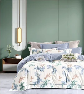 Printed Luxury Quality Hotel Fiber Comforter Cover Sets Printed Comforter Insert Bedding Sets with Pillow Shams