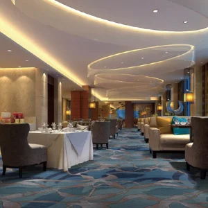 Printed Nylon Machine Made Jacquard Hotel Carpet Roll for Wall to Wall Hotel Corridor Banquet Hall