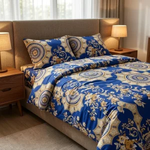 Printed Polyester Bed Sheet Fabric Microfiber Polyester Fabric Brushed Bedsheet Fabric in roll