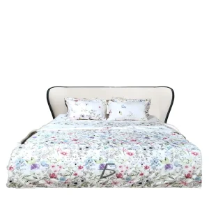 Printed Sanding Geometric Washed Cotton Modern Comforter Cover Bed Fitted Sheets Pillowcases All-Season Durable 300tc
