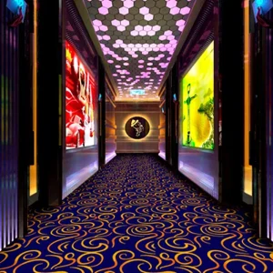 Printed Tufted Jacquard Washable Carpet Wall to Wall Custom Polypropylene Carpet