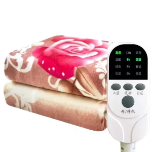 Printed Water Proof king Bed Electric Blanket Multi function Electric Throw Blanket for Winter Household Supplies