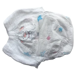 Printing Breathable Lamination Film Backsheet PE Film Laminated Nonwoven Fabric for Baby Diaper Material