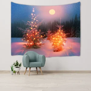 Printing Christmas Seasons Wall Hanging Poster Tapestry