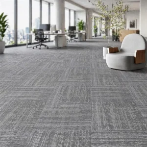Profession Design Self adhesive Large Format Classic Office Use Carpet Tiles Commercial