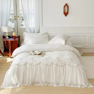 Professional 100% Quilt Cotton Applique Home Textiles High Quality Bedding Set
