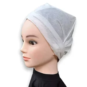 Professional 40x80cm Disposable Salon Towels Black White Premium Biodegradable High Absorbent Hair Drying Towels for Barbers