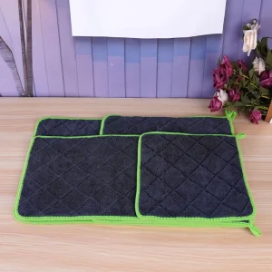 Professional Car Collection Microfiber Towel Double Sided Thickened Small Braid Cloth Strong Water Absorption for Car Wiping