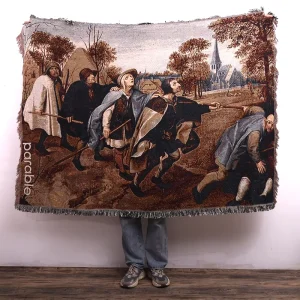 Professional Customization Modern Jacquard 35% Cotton 65% Polyester Tapestry Woven Four Seasons Blanket