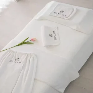 Professional Customized Logo 5-Piece Spa Salon Microfiber Towel Set Disposable Body Care Home Use Adjustable Speed Roller