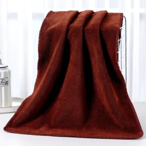 Professional Dark Hair Towel Quick Drying Face Towel for Salons & Barber Shops Car Towel