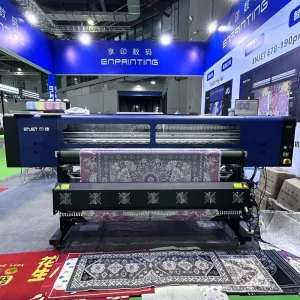 Professional ENJET E74-190PRO 1.9m Sublimation Printer 4 Heads I3200-A1 High Speed Industrial Inkjet Printer for Heat Transfer