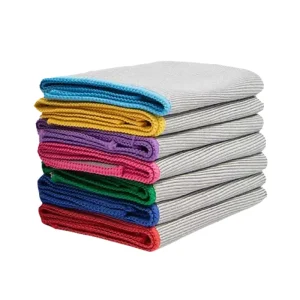 Professional Grade Microfiber Quick Dry Super Absorbent Glass Towel for Auto Detailing Windshield Cleaning