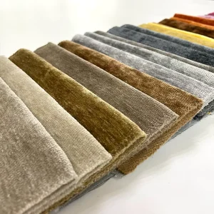 Professional Manufacture Chenille Sofa Fabrics 100% Polyester Home Textile Upholstery Customized Color Eco-Friendly