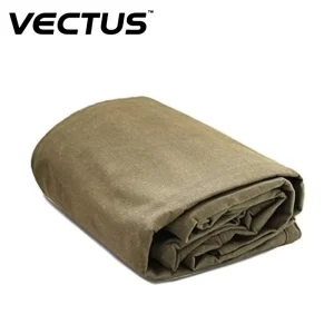 Professional Manufacturer Industrial and Commercial Use Cloth Tarps 18oz Heavy Duty Waterproof UV Resistant Canvas Tarp