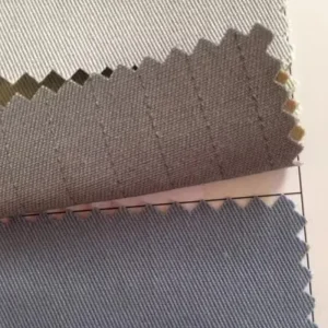 Professional Manufacturer Supplier Stock Textiles Woven 2/1 Twill 100% Cotton Workwear Industry Anti Static Fabric