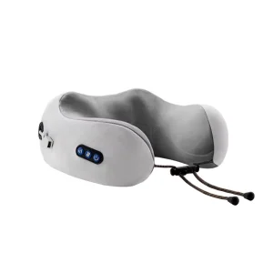 Promotion Gift Travel Home Use Rechargeable Battery Operated Neck Massage Cushion Muscle Massager Neck Massage Pillow