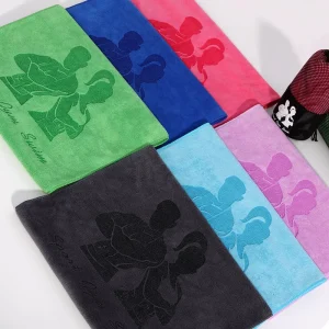 Promotional Customized Pattern Sports Gym Towel Super Water Absorbent Hair Salon Towel Hypoallergenic Tennis Towel