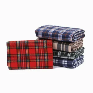 Promotional Gift 3 Layers Flannel 78*59 Inches Waterproof Picnic Blanket Picnic Mat Portable Rug for Outdoor Camping