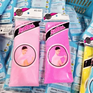 Promotional Softness Shower Cloth Bath Towels Exfoliating Nylon Towels for Body Washing