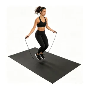Protective Floor Large High Density Non Slip Durable Home Workout Exercise Mat Jump Rope Mat