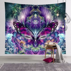 Psychedelic Fantasy Retro Aesthetic Printing Wall Hanging Tapestry