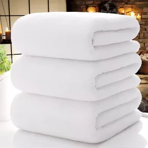 Pure 100 Cotton Hotel Bath Set White Egyptian Cotton Bath Hand Towel for Hotel Sport SPA