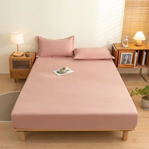 Pure Cotton Fitted Sheet Waterproof and Urinary Barrier Protective Cover Mattress Bedcover Hotel
