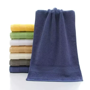 Pure Cotton Hand Towels From Manufacturers Absorbent Breathable Woven Solid Color Soft Skin Friendly Home Use