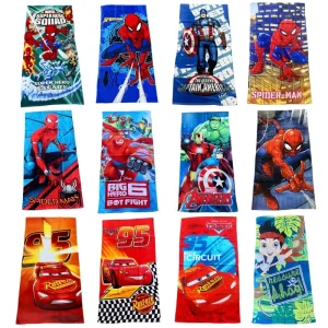 Pure Cotton Quick Dry Printed Beach and Swimming Towel Square Shape All Season Adult Use Thick Durable No Fade Slight Defects