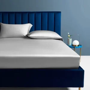 Pure Cotton Sheet Pillowcase Duvet Cover Sets with Hat Bedspread