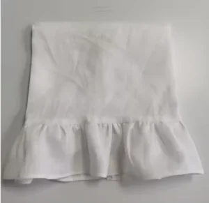 Pure Cotton Tea Towels with Ruffle Hem