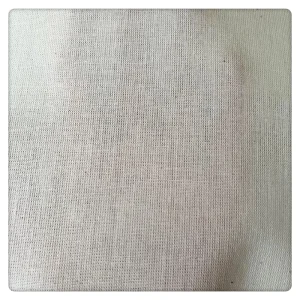 Pure Cotton Unbleached Scrim Gauze Customized Backing Mesh Greige Fabric for Duct Tape