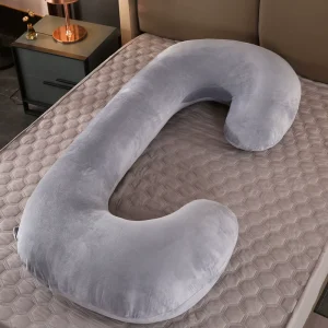 Pure Cotton Waist Supporting Side Sleeping C Shaped Pregnancy Body Maternity Pillow